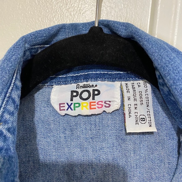 Vintage Reitman Pop Express Denim Dress - Picture 3 of 3